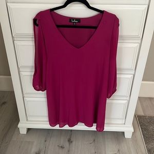 Shifting Dears Pink Long Sleeve